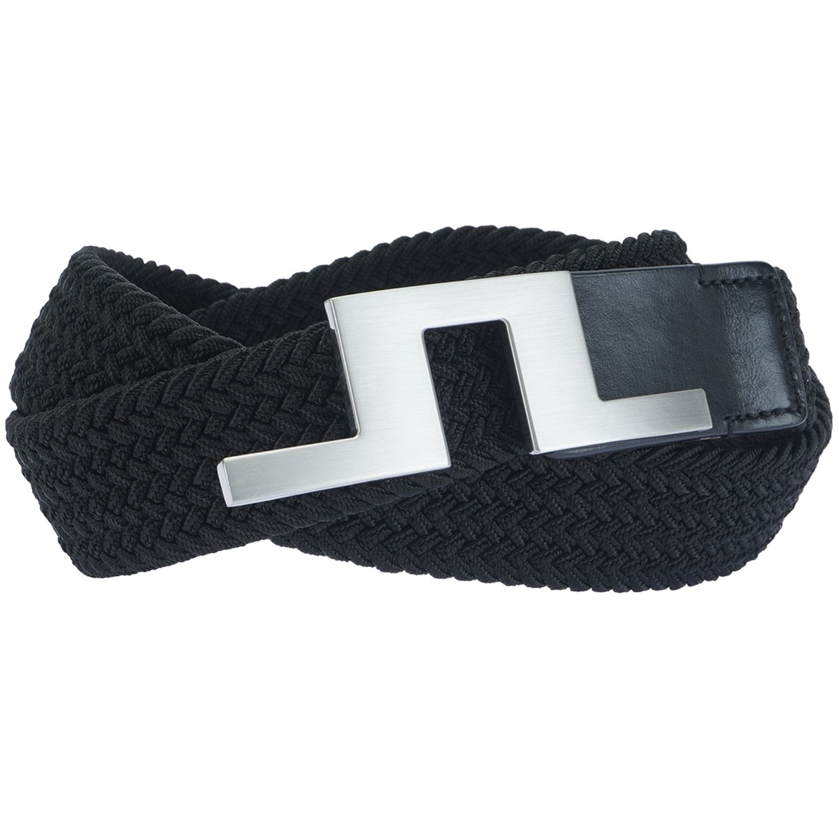 [2026�N���f��] J.�����h�o�[�O J.LINDEBERG Braided Bridge Belt 35 �x���g �u���b�N 019 �S���t�E�F�A