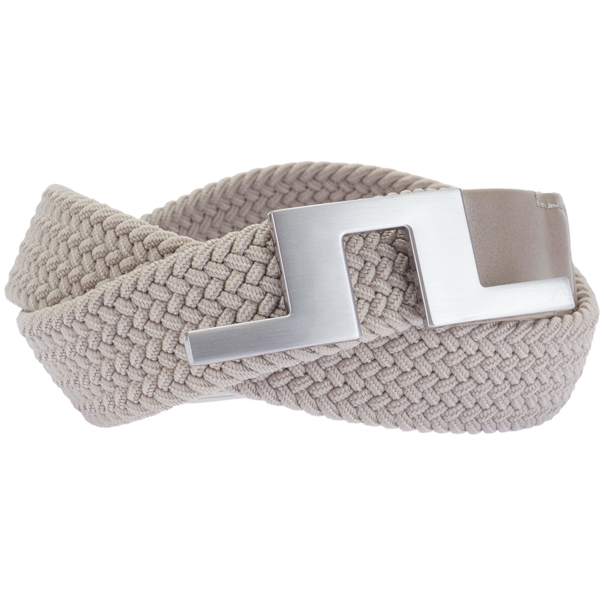 [2026�N���f��] J.�����h�o�[�O J.LINDEBERG Braided Bridge Belt 35 �x���g �x�[�W�� 052 �S���t�E�F�A