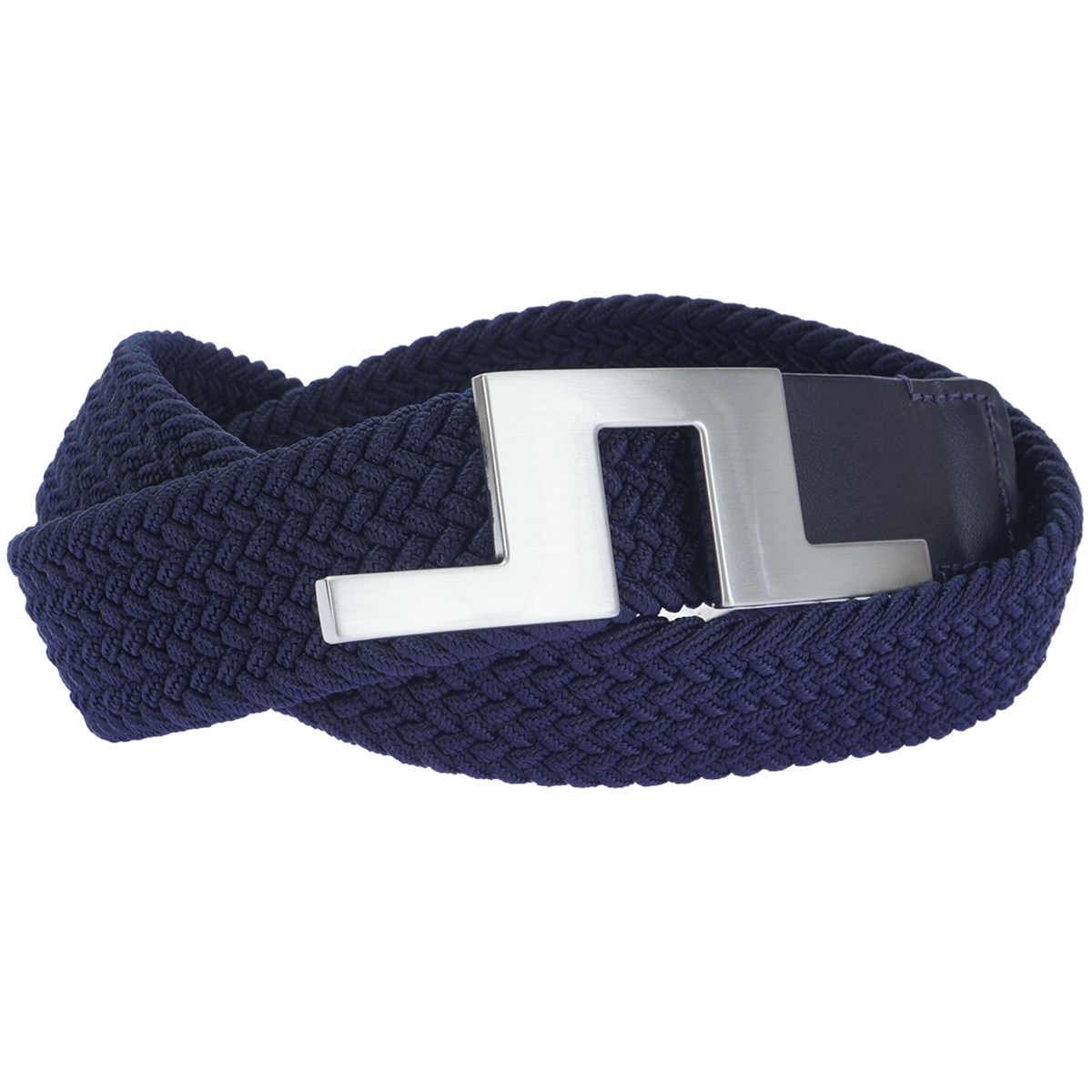 [2026�N���f��] J.�����h�o�[�O J.LINDEBERG Braided Bridge Belt 35 �x���g �l�C�r�[ 098 �S���t�E�F�A