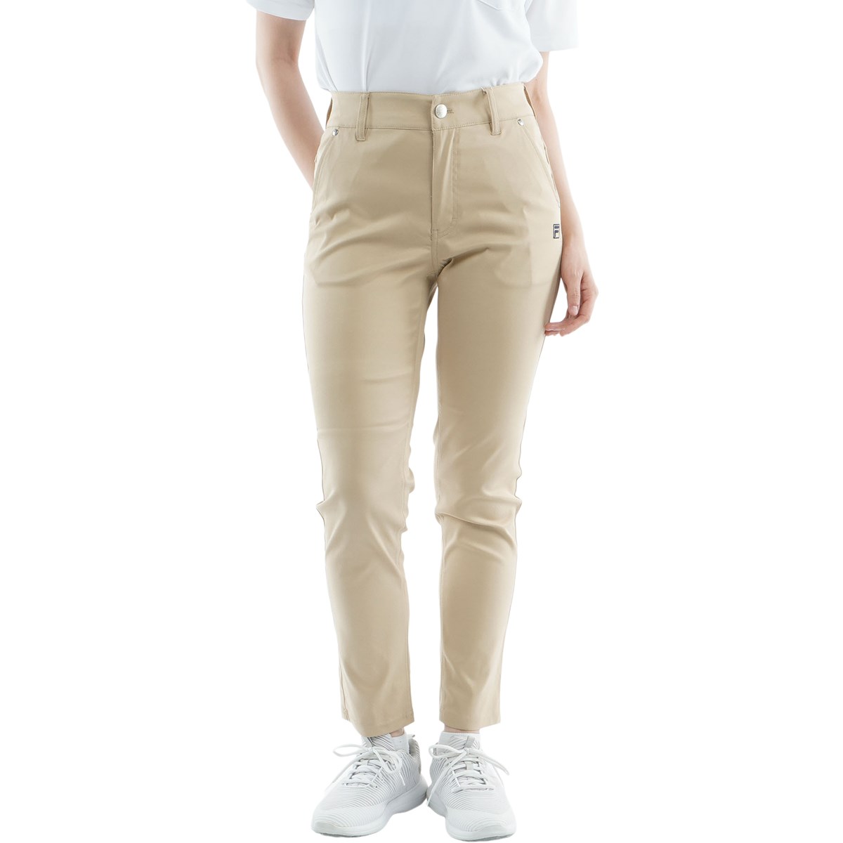 [2026�N�t�ă��f��] �t�B�� FILA GOLF �X�g���b�` �����O�p���c �x�[�W�� ���f�B�[�X