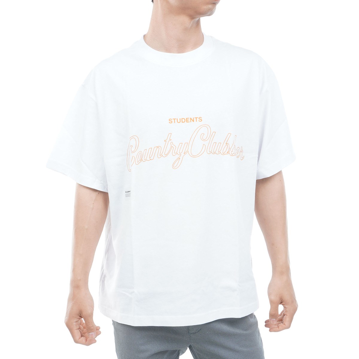 [60%OFF �݌Ɍ���̂����������i] �X�`���[�f���c�S���t Students Golf �J���g���[�N���o�[����T�V���c �z���C�g 030 �����Y