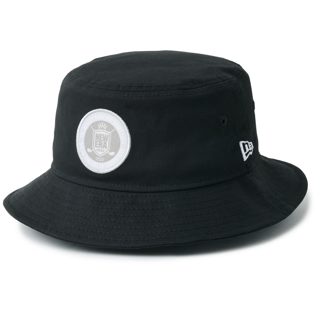[2026�N���f��] �j���[�G�� NEW ERA GOLF GF 01 CIRCLE PATCH �o�P�b�g�n�b�g �u���b�N �S���t�E�F�A