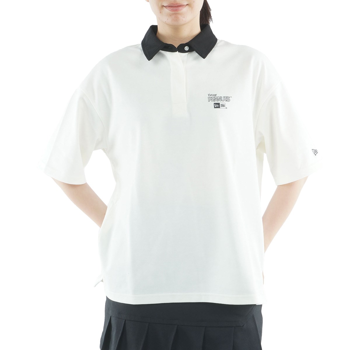 [2026�N�t�ă��f��] �j���[�G�� NEW ERA GOLF GFW PNTS CIRCLE �������O�r�[�|���V���c �z���C�g ���f�B�[�X
