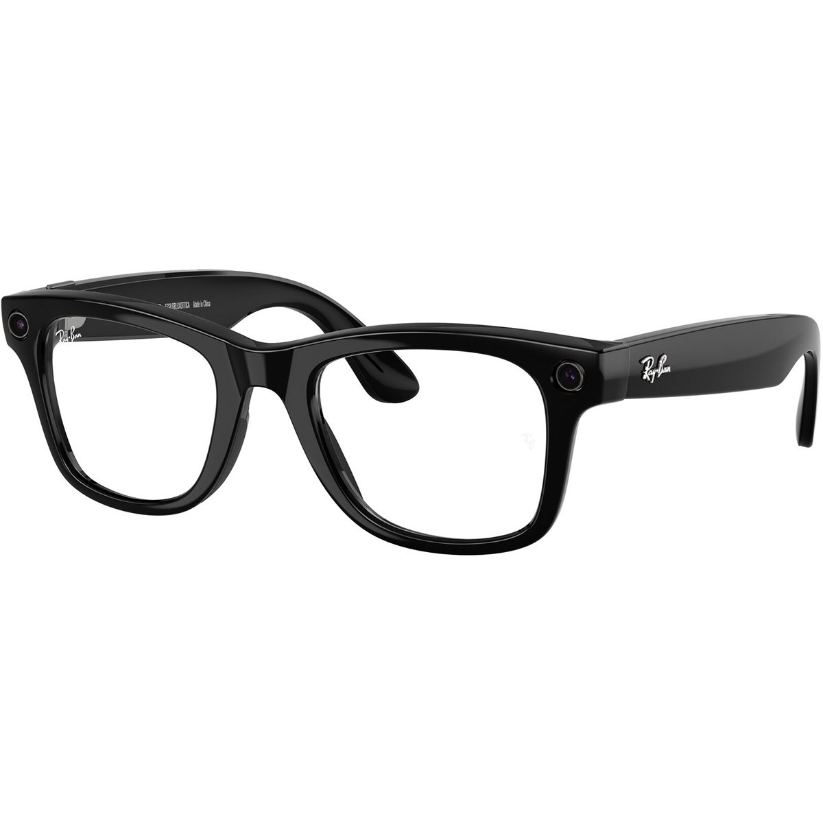 [2026�N���f��] ���C�o�� Ray-Ban Wearable WAYFARER ���������Y �d�q�@�\�t���T���O���X �V���C�j�[�u���b�N 601-1M 0RW4012(���������Y�F�O���t�O���[��) �S���t�E�F�A