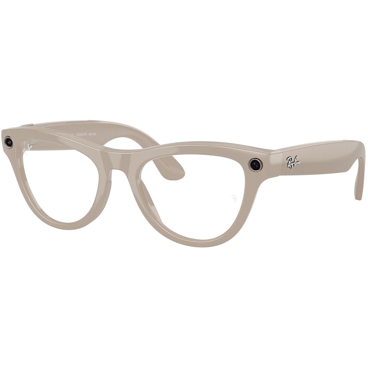 [2026�N���f��] ���C�o�� Ray-Ban Wearable SKYLER ���������Y �d�q�@�\�t���T���O���X �V���C�j�[�`���[�L�[�O���[ 6700MF 0RW4014(���������Y�F�T�t�@�C�A) �S���t�E�F�A