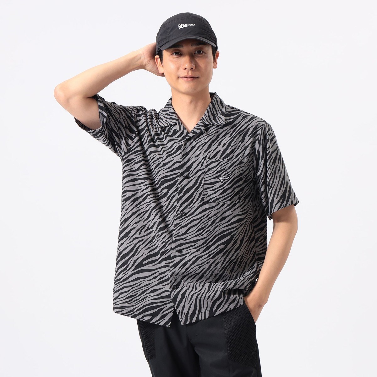 [2026�N�t�ă��f��] �r�[���X�S���t BEAMS GOLF ORANGE LABEL ORANGE LABEL �[�u���� �t���I�[�v�� �V���c �u���b�N 19 �����Y
