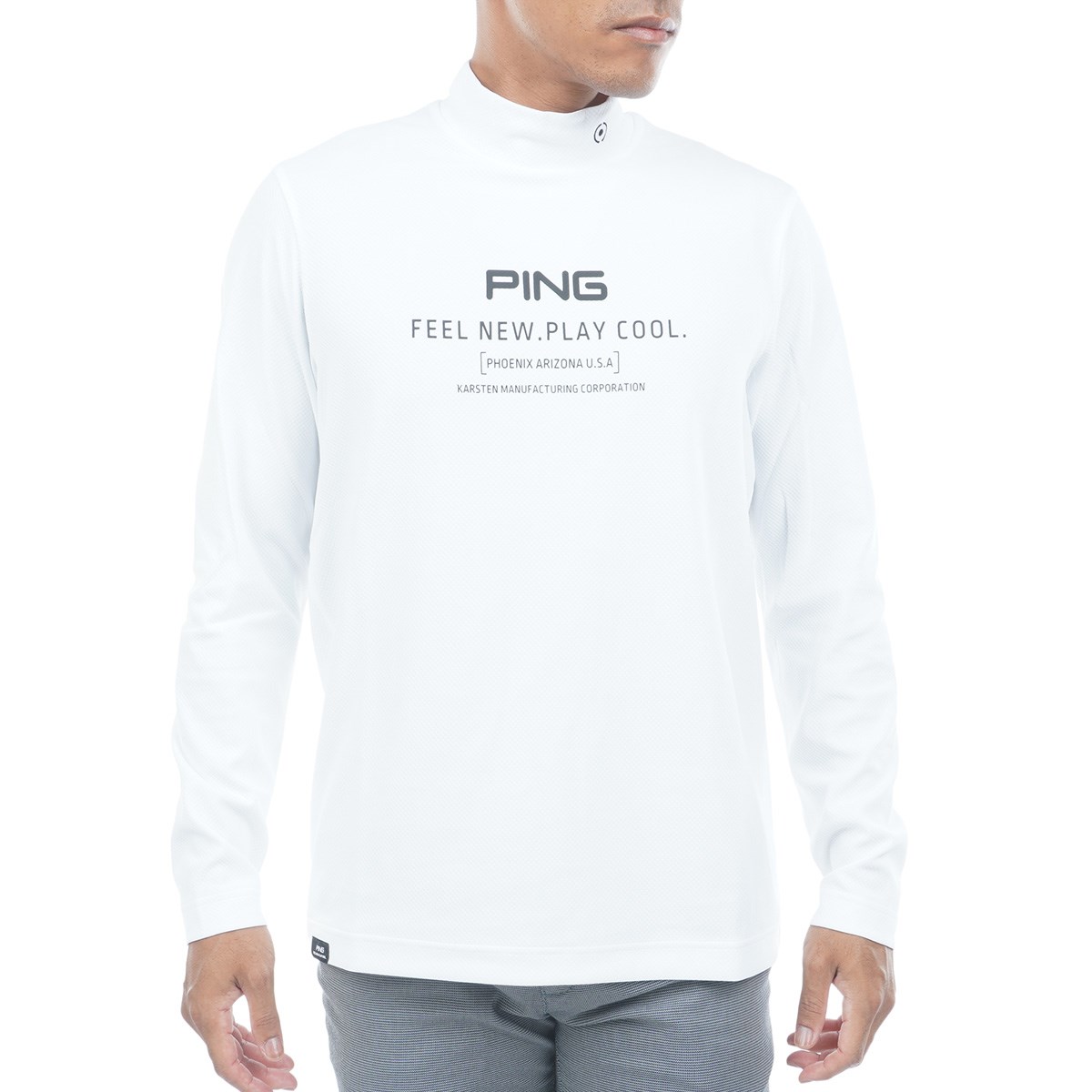 dショッピング |ピン PING ストレッチ スクラムテックハイネック長袖