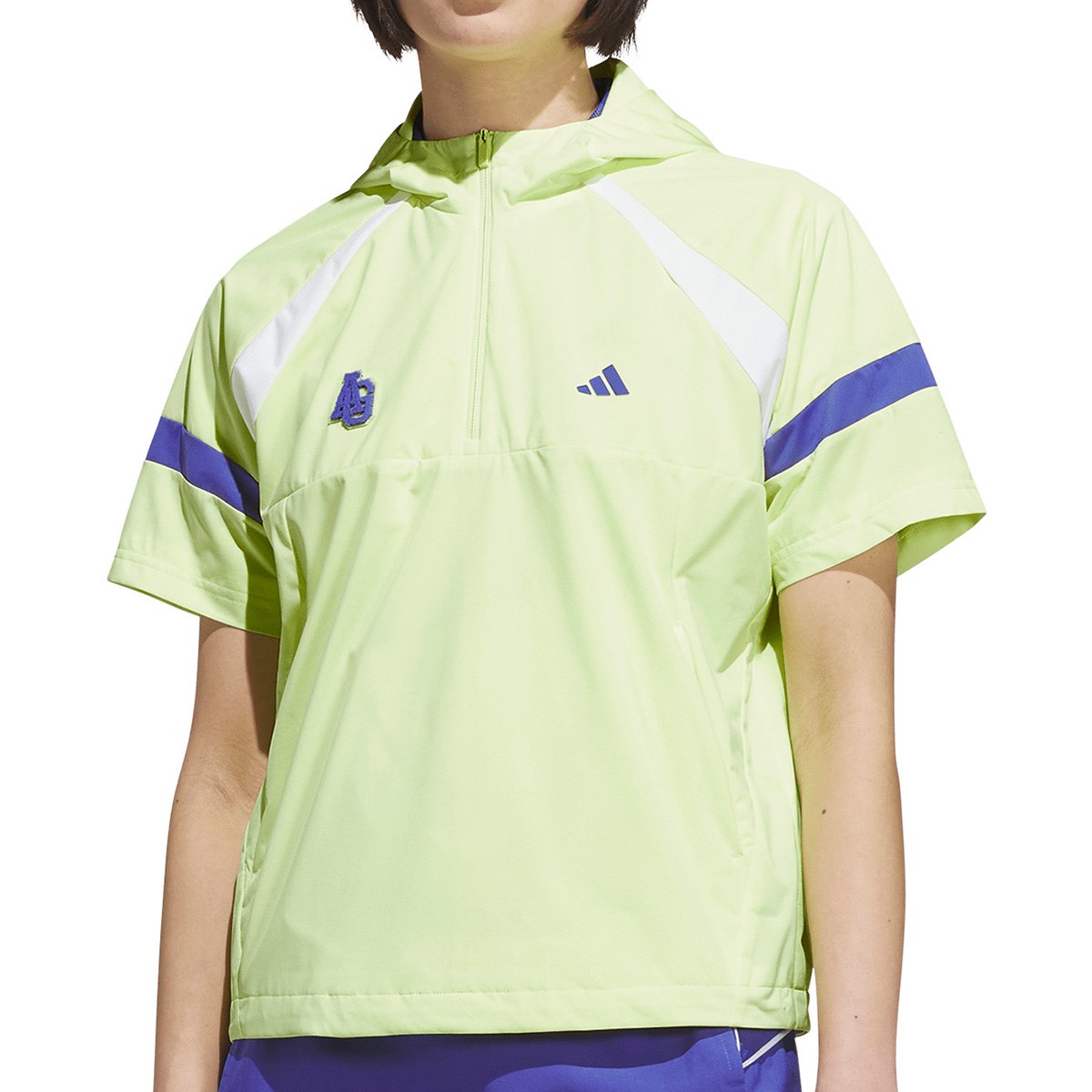 summer　　ハーフジップ　フーディー dショッピング |アディダス Adidas ハーフジップ アノラック半袖