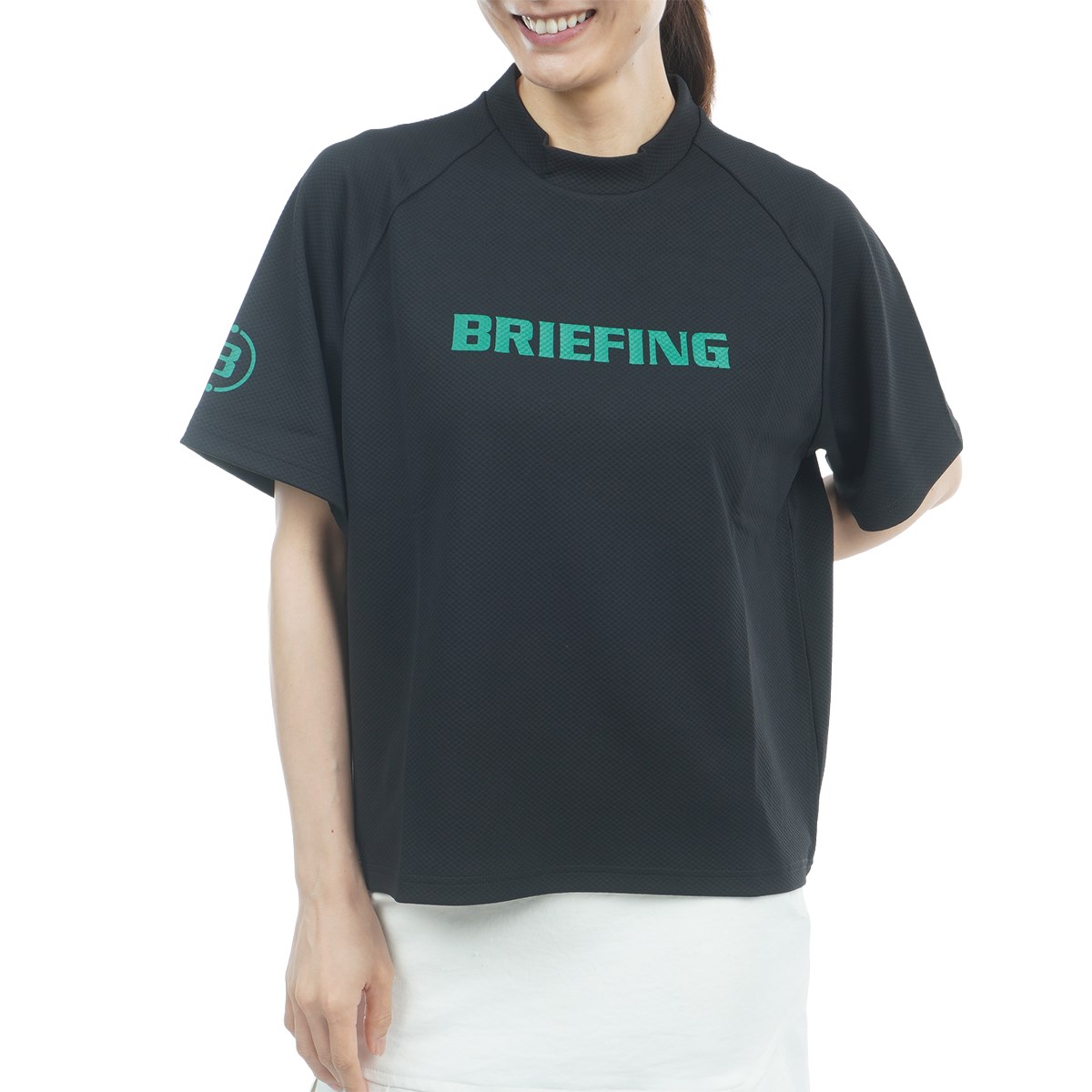 dショッピング |ブリーフィング BRIEFING EARTH ピケ RF ハイネック