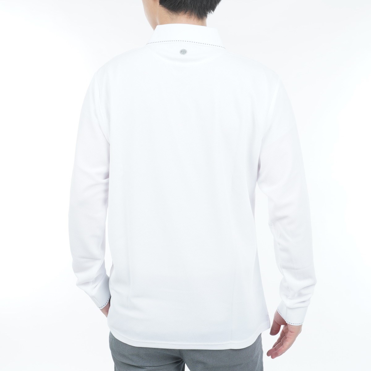 【新品タグ付】BRIEFING GOLF 長袖ポロシャツ ホワイト サイズL dショッピング |ブリーフィング BRIEFING 長袖ポロシャツ L ホワイト