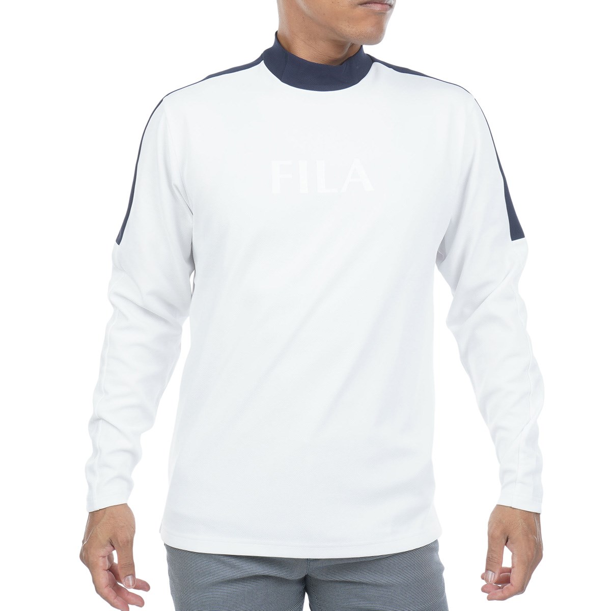 dショッピング |フィラ FILA GOLF ストレッチ ハイネック長袖シャツ 3L