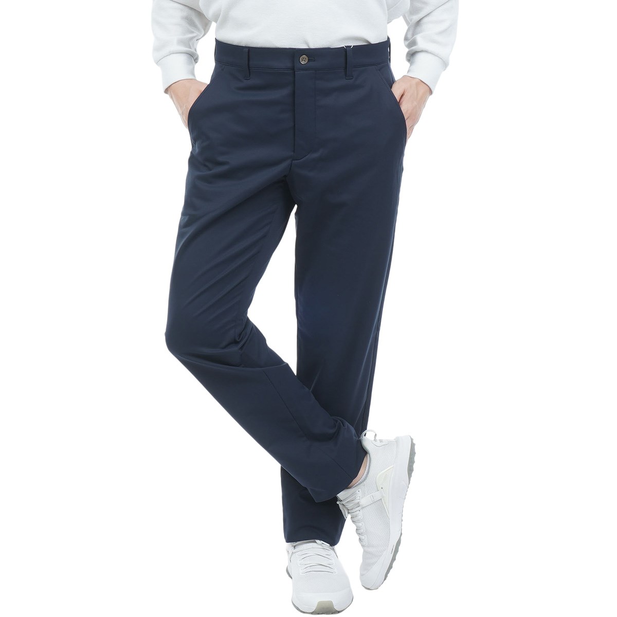Munsingwear マンシングウェア　ストレッチパンツ　総柄　ネイビー　85 dショッピング |マンシングウェア Munsingwear ヒートナビ ストレッチ