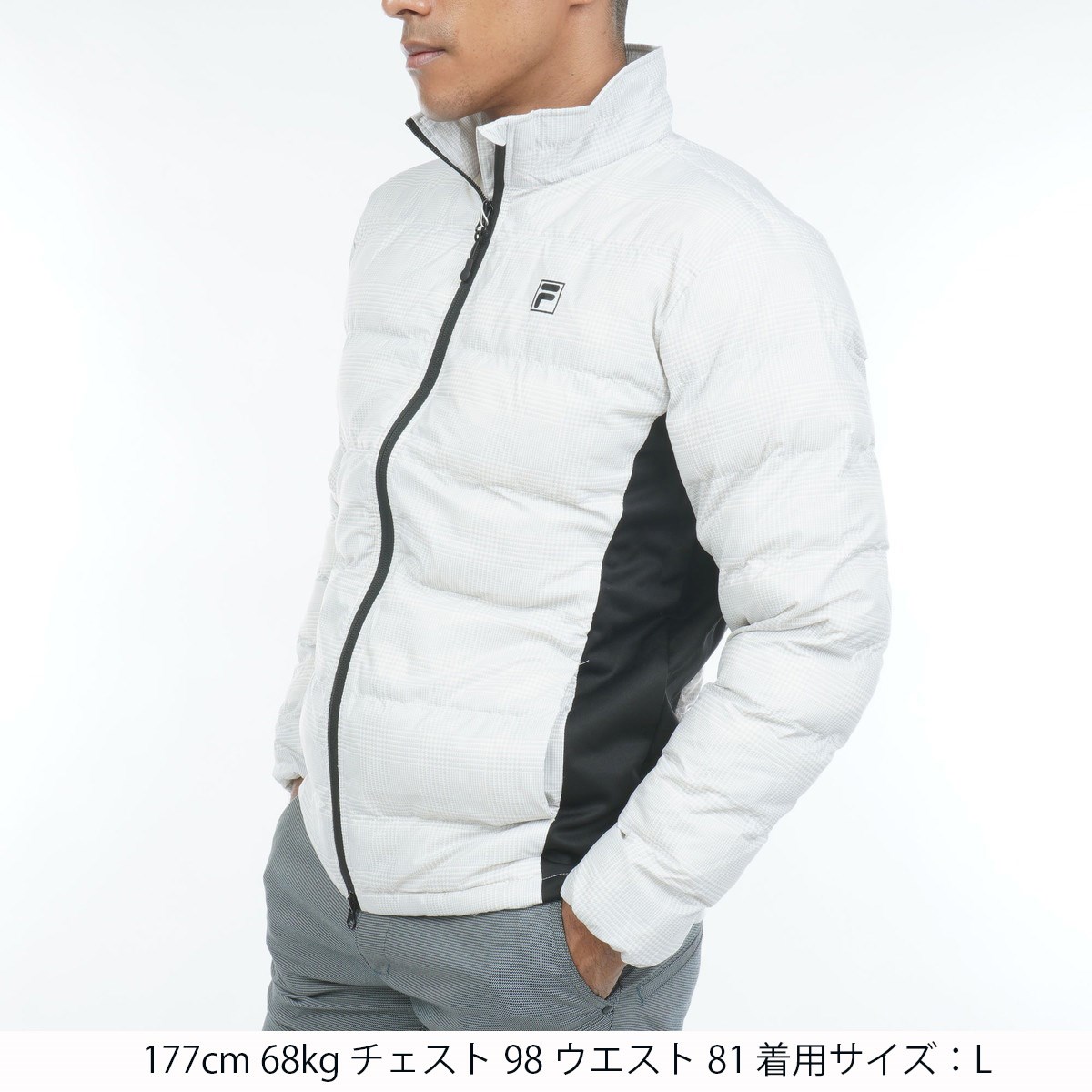 dショッピング |フィラ FILA GOLF ストレッチ ダウンジャケット 3L