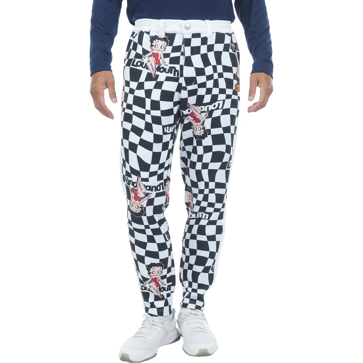 LOUDMOUTH★新品ダンボールニット柄パンツ /ラウドハーモニー dショッピング |ラウドマウスゴルフ Loud Mouth Golf ストレッチ