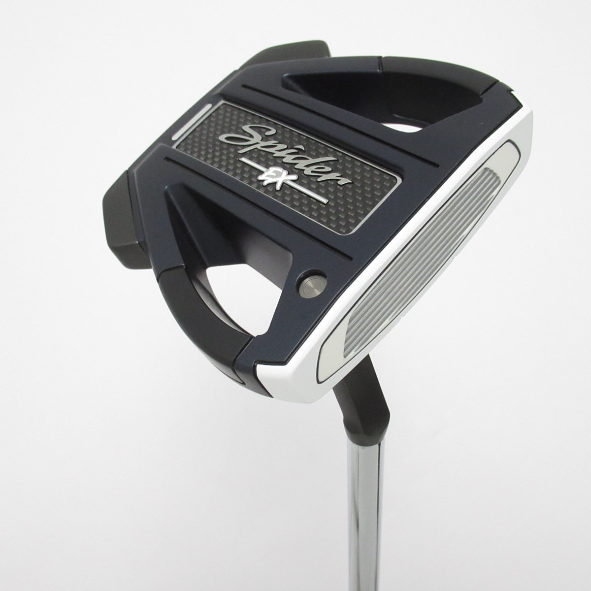 中古スパイダー Ex ネイビー ホワイト スモールスラント パター スチールシャフト 計測項目外 計測項目外 B テーラーメイド Spider 通販 Gdo中古ゴルフクラブ