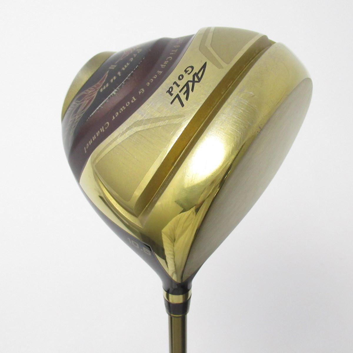 dショッピング |【中古】つるや AXCEL AXEL GOLD PREMIUM 2 ドライバー AXEL Gold Premium シャフト：AXEL  Gold Premium R 10.5° 46.5inch 【ルール非適合】 | カテゴリ：中古ドライバーの販売できる商品 | GDOゴルフショップ  (0522005946860)|ドコモの通販サイト