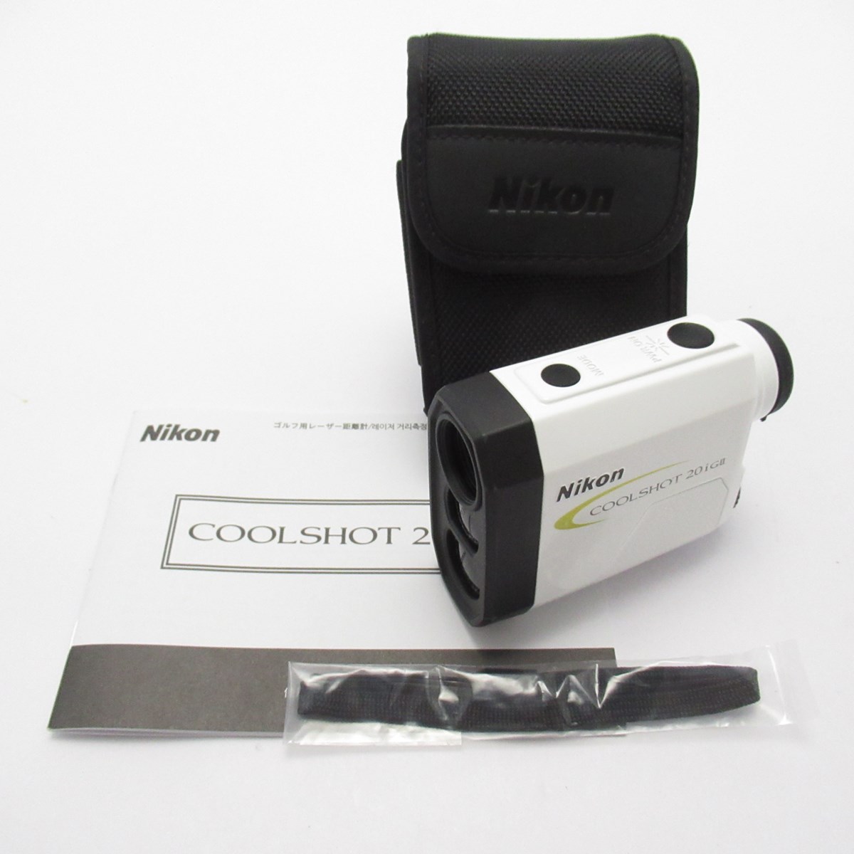 ゴルフ距離計 Nikon COOLSHOT 20I GII WHITE - ラウンド用品・アクセサリー