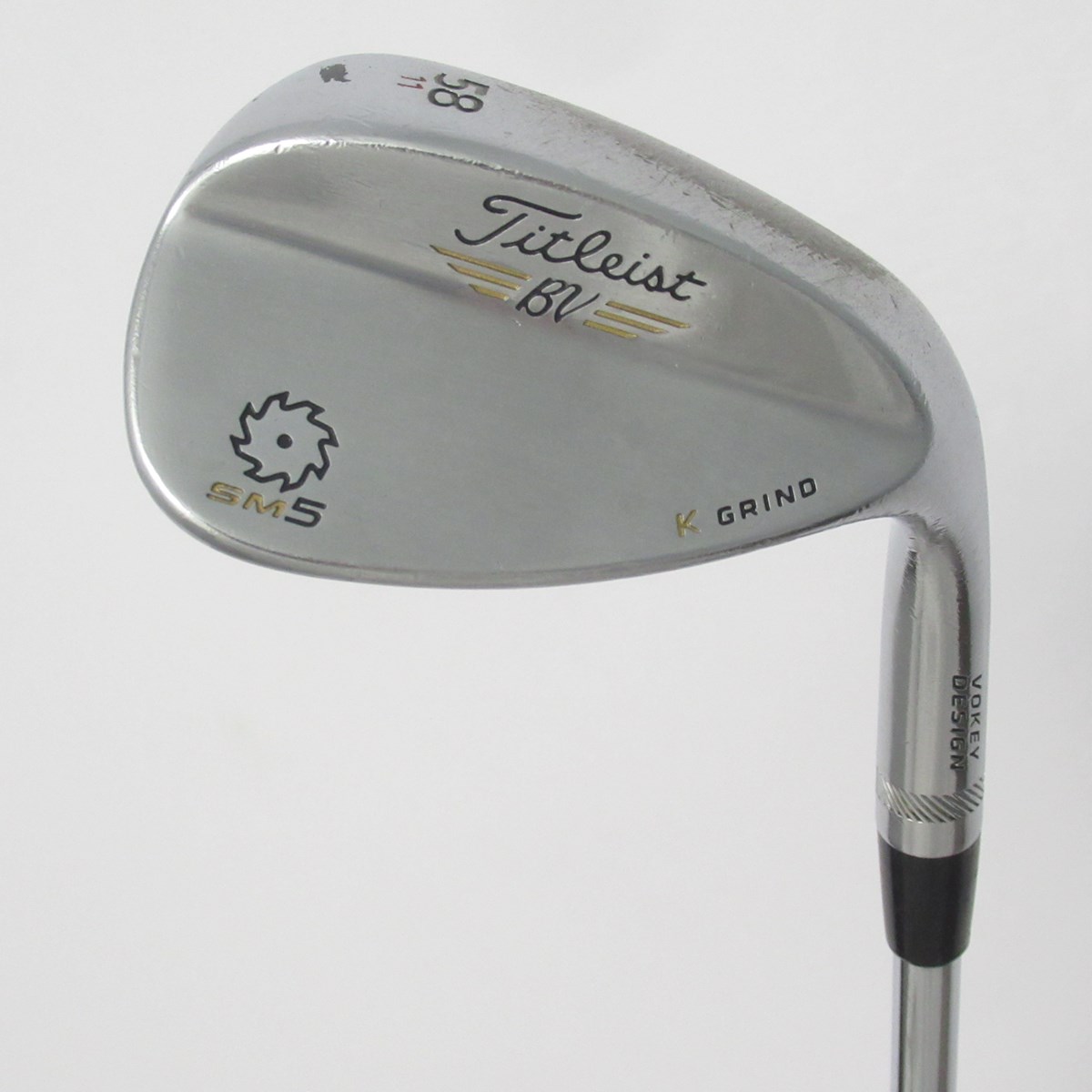 中古】Vokey SM5 ツアークローム K GRIND ウェッジ N.S.PRO MODUS3