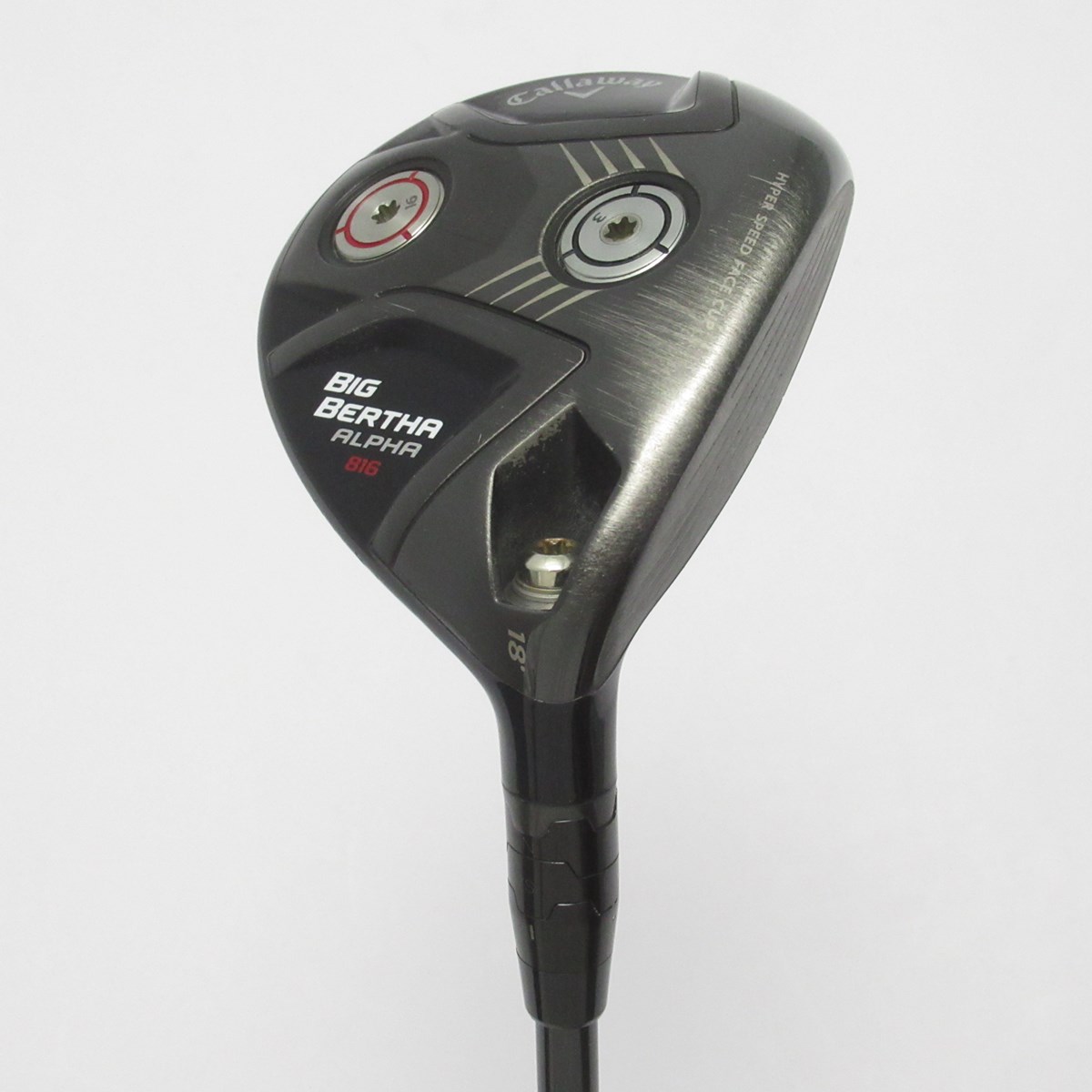 中古】ビッグバーサ ALPHA 816 フェアウェイウッド BIG BERTHA 18 S D