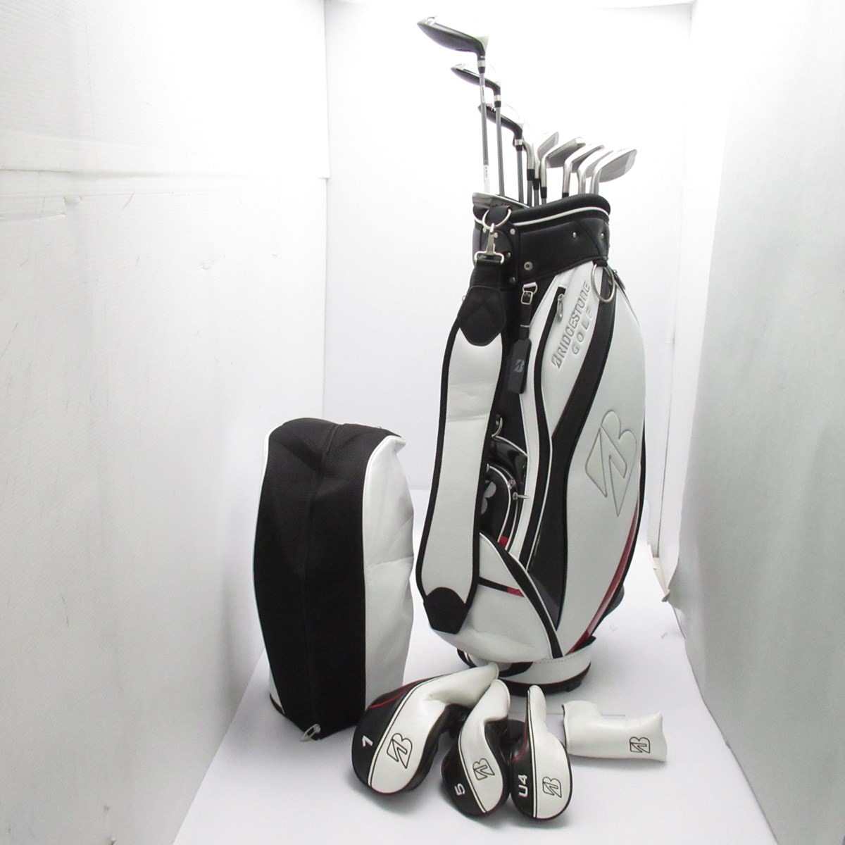 中古品　ブリヂストン BG-100 ゴルフキャディバッグ　おまけ付き dショッピング |【中古】ブリヂストン BRIDGESTONE GOLF BG-100