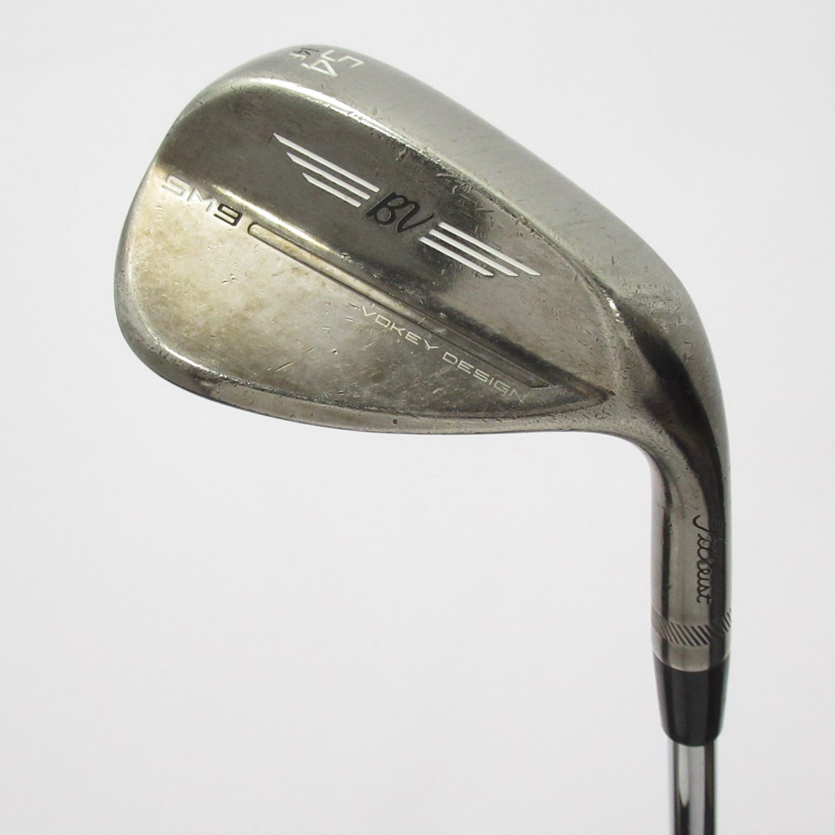 【中古】タイトリスト Vokey Vokey SM9 BRASHED STEEL ウェッジ BV105 シャフト：BV105 設定無 AW 54-14° 35.25inch