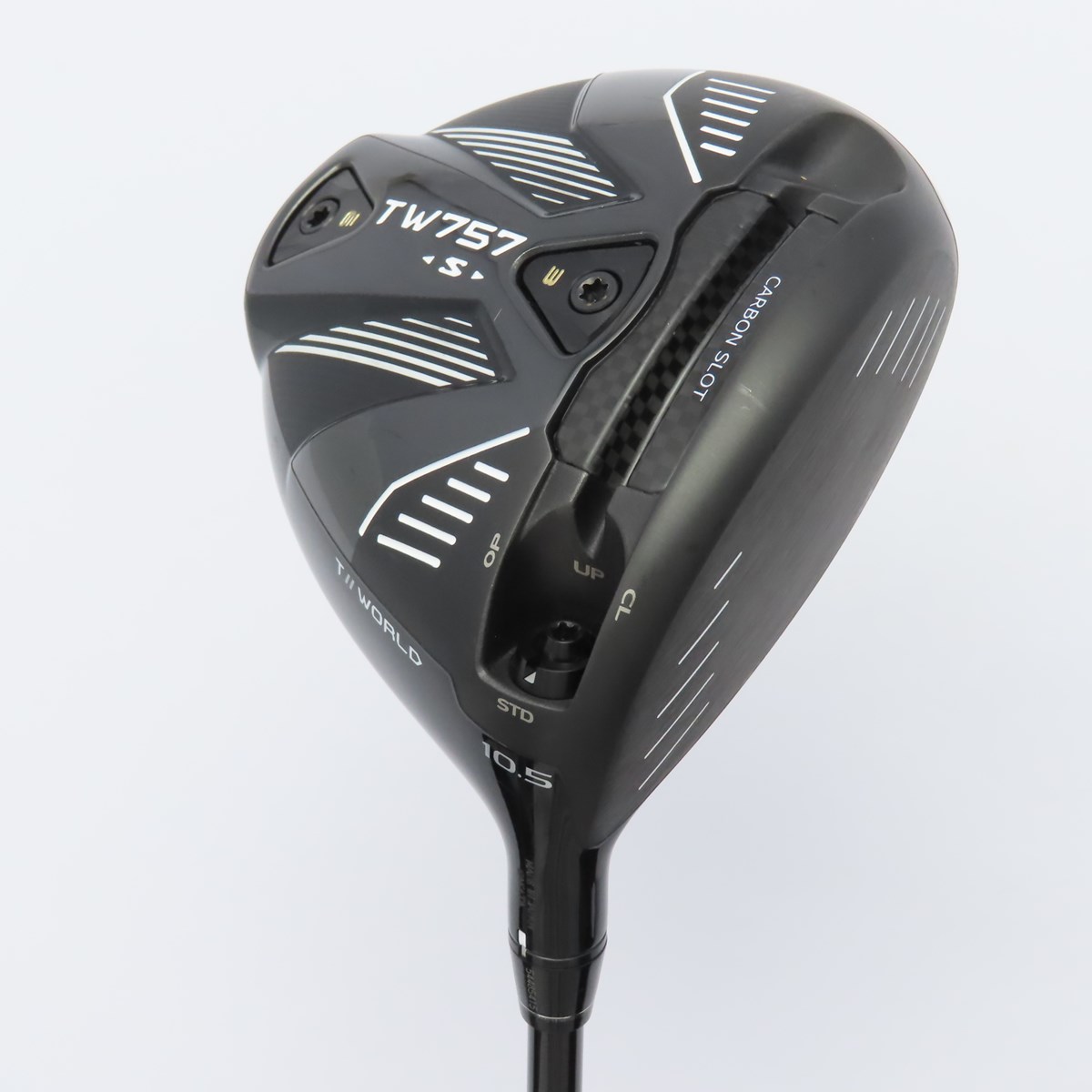 【中古】本間ゴルフ TOUR WORLD TOUR WORLD TW757 TYPE-S ドライバー VIZARD for TW757 シャフト：VIZARD for TW757 R 10.5° 45.5inch