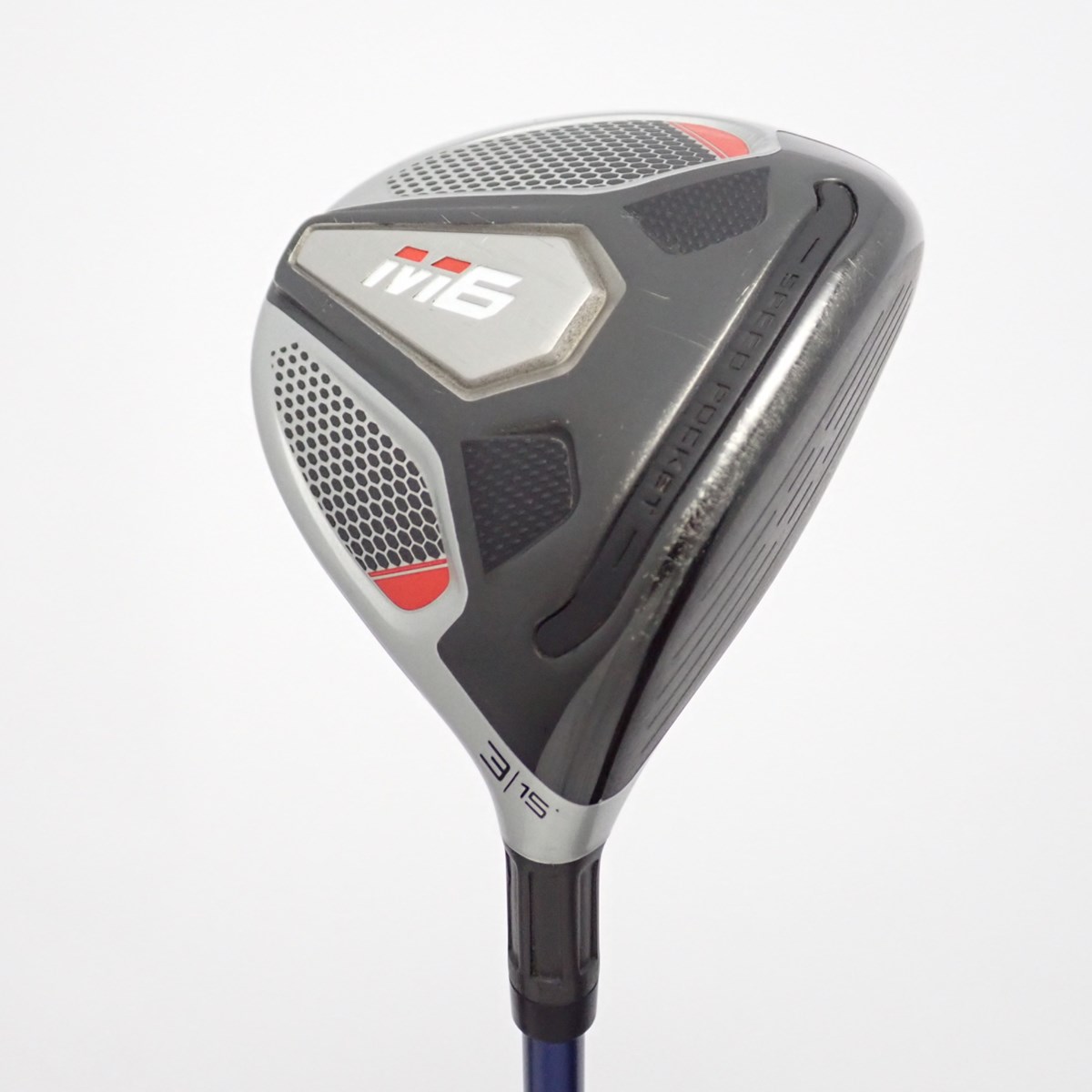 【美品】　テーラーメイド　M6　3W　Tour AD VR-6S　メーカーカスタム テーラーメイド M6 3W 15° ツアーAD VR-6S HC付 テーラーメイド