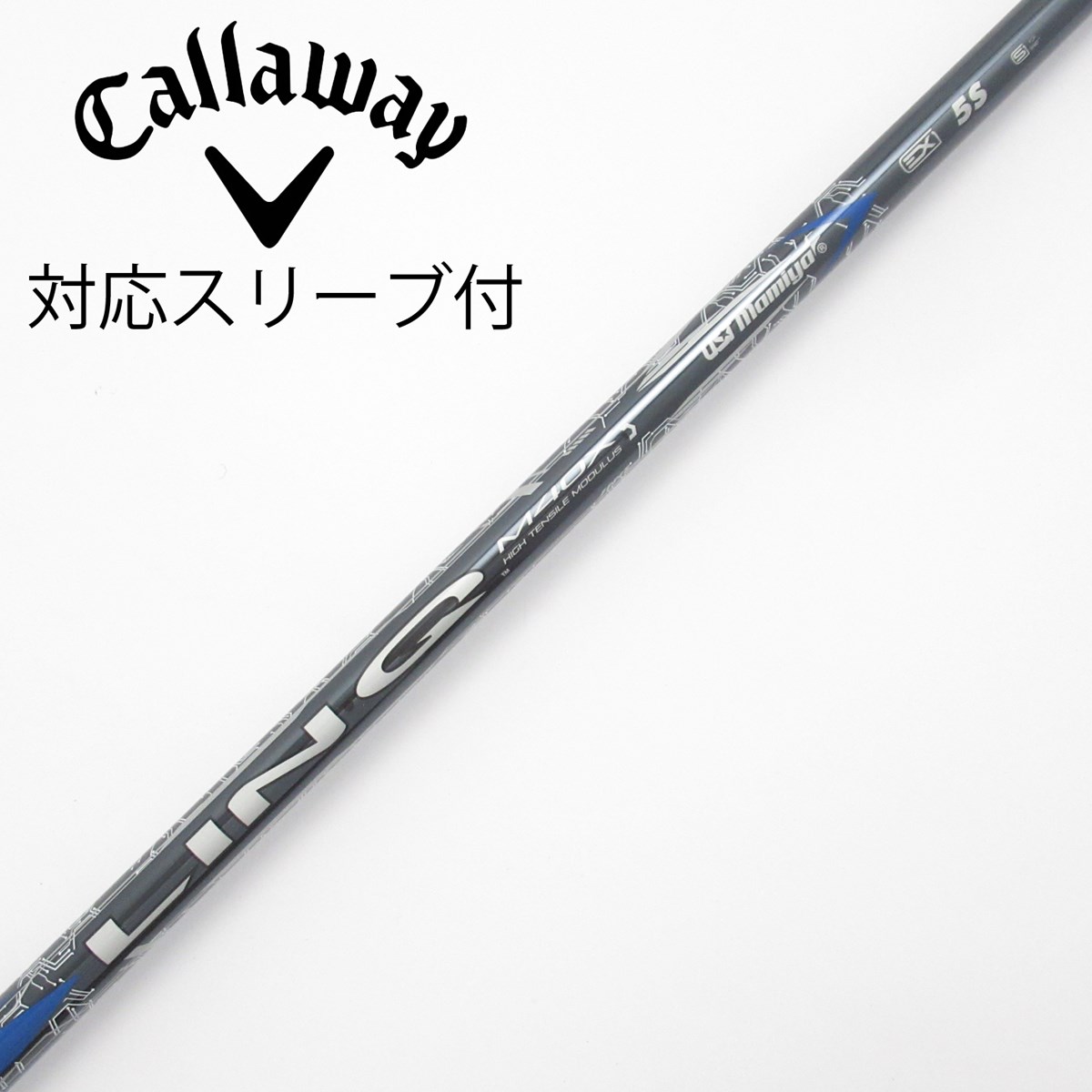 UST マミヤ UST Mamiya LIN-Q BLUE EX ドライバー用_スリーブ付 LIN-Q BLUE