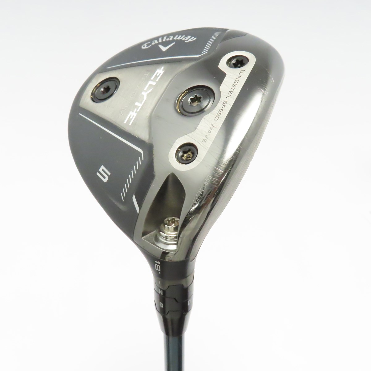 キャロウェイ ELYTE TITANIUM 5W 18° TENSEI 美品 キャロウェイ ELYTE TITANIUM FW 5W (18°) ヘッドのみ ELYTE TITANIUM