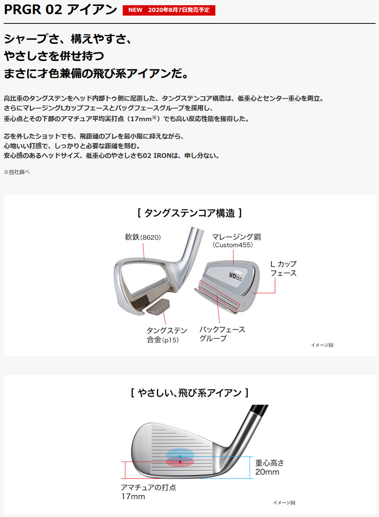 スタム プロギア 02 アイアン 5番アイアン (単品販売) AirSpeeder